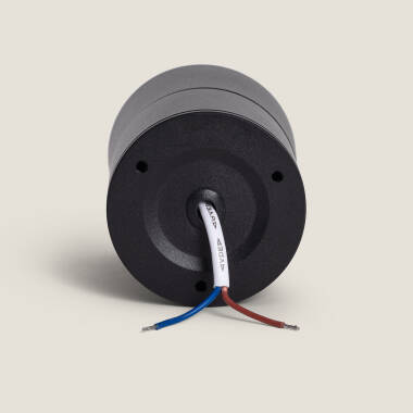 Image of New Onuba Aluminium 7W Black Round LED Ceiling Lamp Image of New Onuba Aluminium 7W Black Round LED Ceiling Lamp