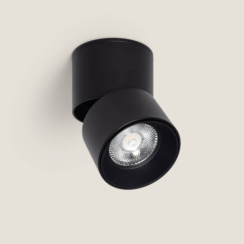 Obrázek Stropní LED Svítidlo 7W Hliníkové Kruhové New Onuba v Černé