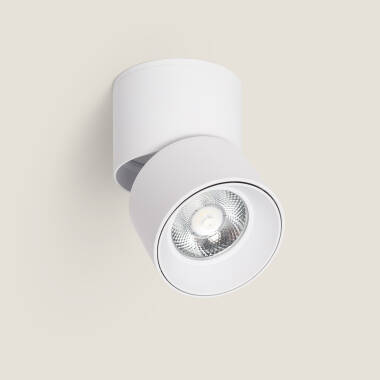 New Onuba Aluminium 7W White Round LED Ceiling Lamp