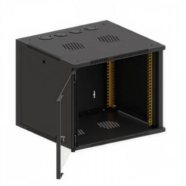 UNIRACK 19'' 9 U mit transparenter Tür OPENETICS 23235