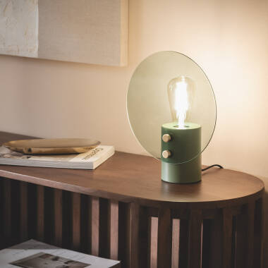 Image of Katia Metal & Glass Table Lamp  Image of Katia Metal & Glass Table Lamp