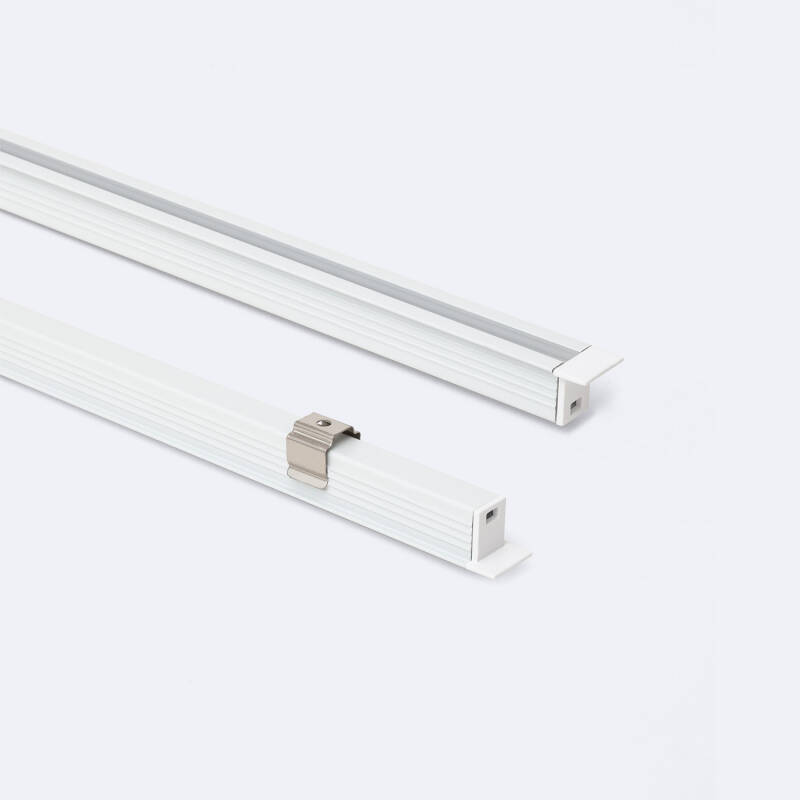 Bild von Aluminiumprofil Einbau 2m für LED Streifen bis 6mm