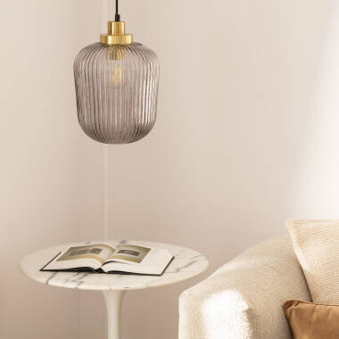 Windsor Metal & Glass Pendant Lamp
