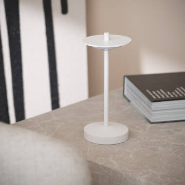 Bild von LED Tischlampe tragbar mit wiederaufladbarem USB-Akku Estepona