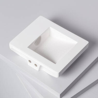 Bild von LED-Wandleuchte Pladur-/Gipseinbau 2W Schnitt 353x293 mm