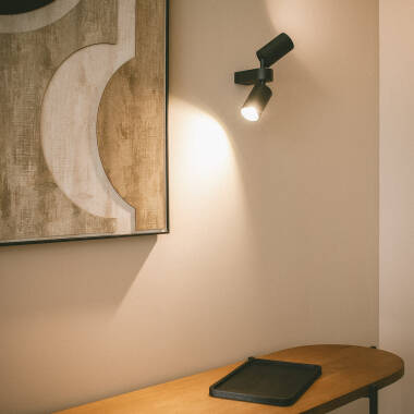 Bild von Wandleuchte Aluminium Aritz 2 Strahler Bild von Wandleuchte Aluminium Aritz 2 Strahler