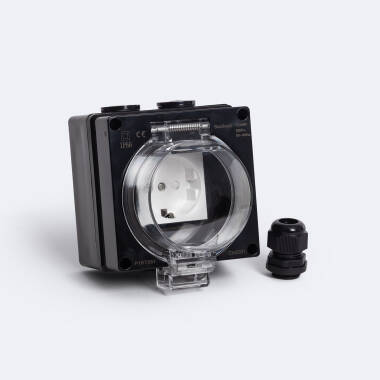 Prise Schuko Étanche Type F IP66