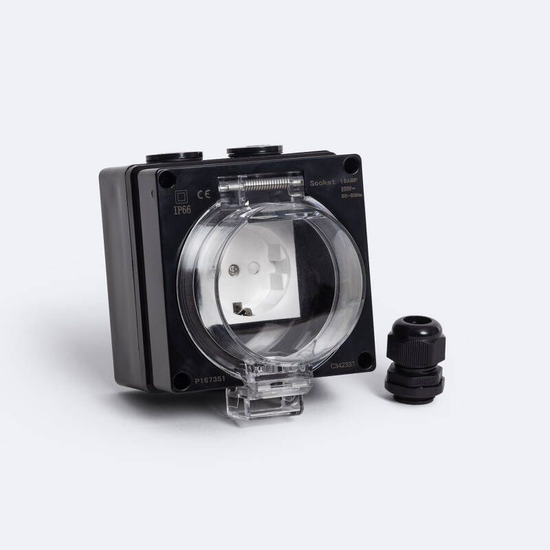 Image de Prise Schuko Étanche Type F IP66