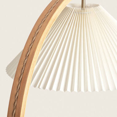 Afbeelding van Staande Lamp van Hout Luanda