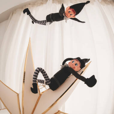 Étoile LED Carton à Pile Rigel