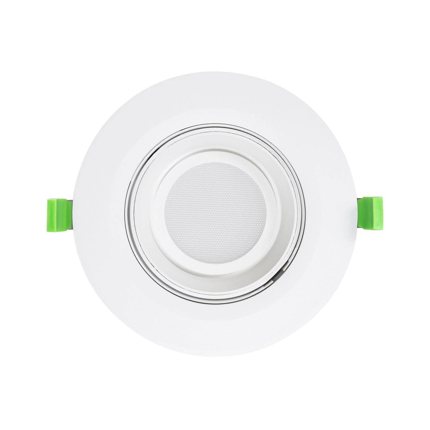 Oczko Downlight Nastawny Okrągły LED 38W Chip OSRAM 120 lm/W Biały LIFUD Anti-Flicker - widok 3