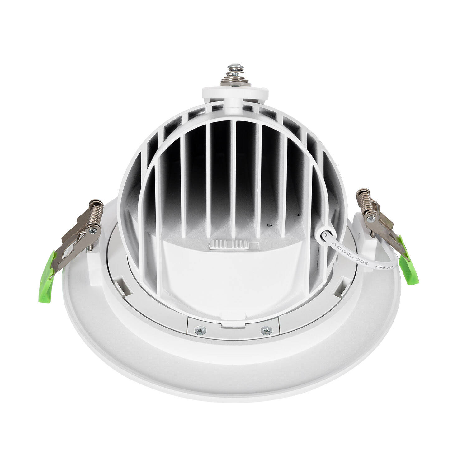 Oczko Downlight Nastawny Okrągły LED 38W Chip OSRAM 120 lm/W Biały LIFUD Anti-Flicker - widok prezentacyjny
