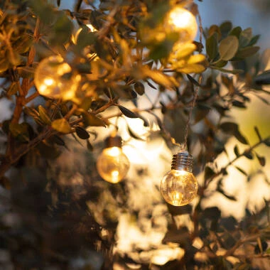 Catenaria di Lampadine LED Solare Galilei 2m