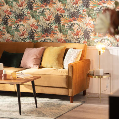 Immagine di Lampada da Tavolo in Marmo e Metallo Argos