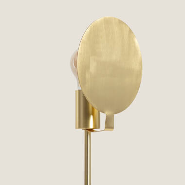 Immagine di Lampada da Tavolo in Marmo e Metallo Argos