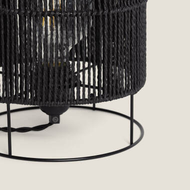 Obrázek Stolní Lampa z Pleteného Papíru Kahlo