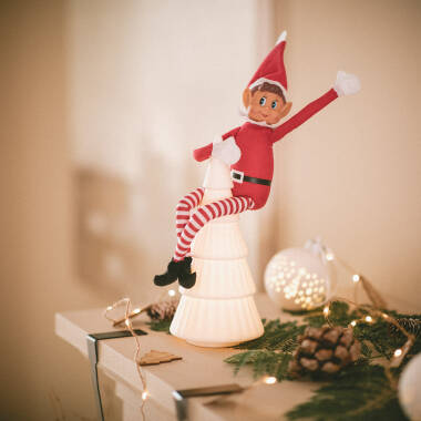 Albero di Natale LED con Batteria Schnee