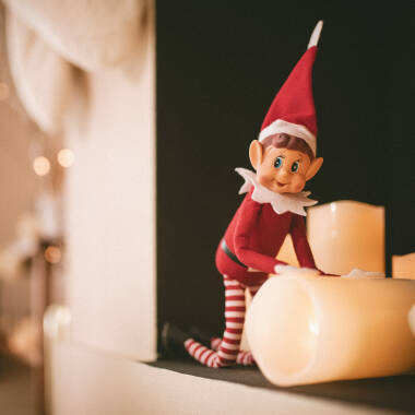 Pack 3 Candele LED Cera Naturale