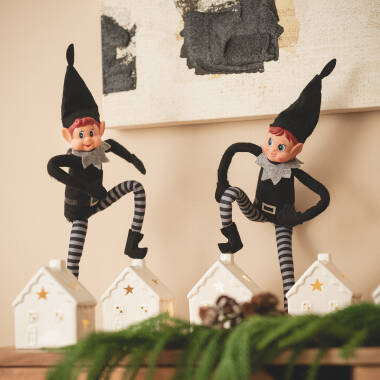 Bianca Ceramic LED Christmas House Battery Operated