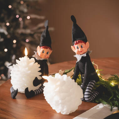 Świeca LED z Wosku Naturalnego na Baterie Konggle