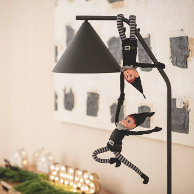 Immagine di Lampada da Terra LED 8W Metallo Elise Immagine di Lampada da Terra LED 8W Metallo Elise