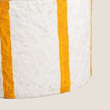 Bild von Pendelleuchte aus Pappmaché Afrah Bild von Pendelleuchte aus Pappmaché Afrah