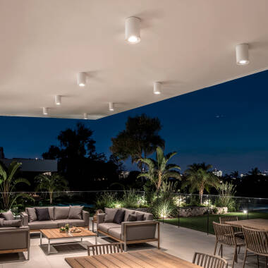 Quartz White Ceiling Lamp