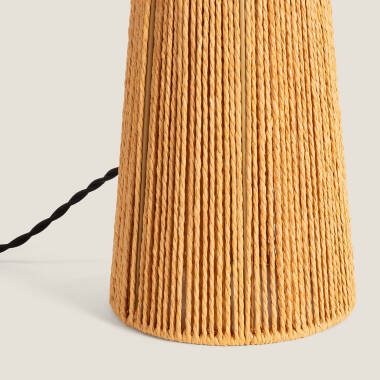 Bild von Tischlampe Geflochtenes Papier Kala Lilium Bild von Tischlampe Geflochtenes Papier Kala Lilium
