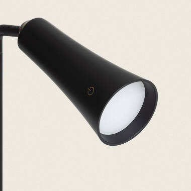 Image of 3W Bysta Metal Portable Metal LED Table Lamp with Rechargable Battery USB