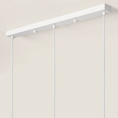 Bild von Pendelleuchte Metall und Holz Karlek