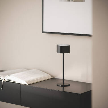 Image of Mounka 2W Portable Metal LED Table Lamp with USB Rechargeable Battery