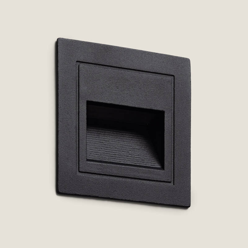 Obrázek Venkovní Nástěnné Vestavné Orientační LED Svítidlo 3W Čtvercové Olite