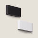Image de Applique Murale Extérieure LED 12W Aluminium Rectangulaire Éclairage Double Face Luming