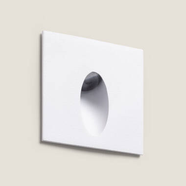 Wandlamp Outdoor LED 3W Aluminium  Inbouw Vierkant  Adam