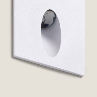 Bild von LED Außenleuchte 3W Einbau Wand Quadratisch Adam