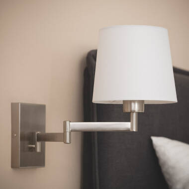 Lampa Ścienna z Ramieniem Przegubowym Aluminium Ugani