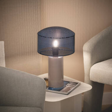 Tischlampe aus Metall Kondavil