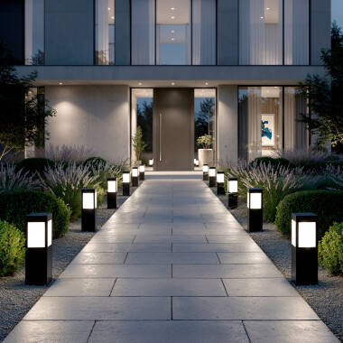 Afbeelding van Baken Kenya Solar LED IP65 40cm met Radar bewegingsmelder Afbeelding van Baken Kenya Solar LED IP65 40cm met Radar bewegingsmelder