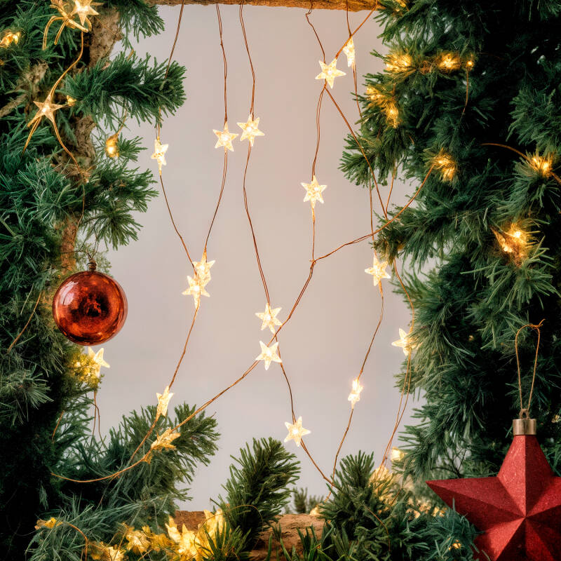 LED-Girlande Lichterkette Fireflies 1,4m