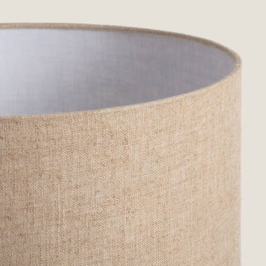 Bild von Tischlampe Keramik und Stoff Makalu Bild von Tischlampe Keramik und Stoff Makalu