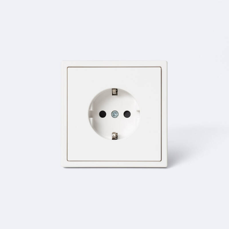 Afbeelding van Wand Conactdoos Schuko Type F Luxe 990 Afbeelding van Wand Conactdoos Schuko Type F Luxe 990