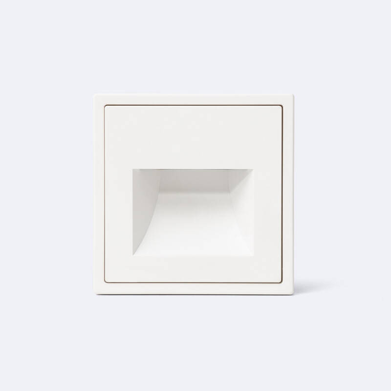 Afbeelding van Baken LED 1W Inbouw Muur Luxe 990 voor universele las doos Afbeelding van Baken LED 1W Inbouw Muur Luxe 990 voor universele las doos