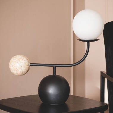 Tafel Lamp Metaal Bradwall