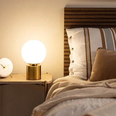 PLAFONNIER LED CHROME Lampe de Chambre à Coucher Verre Satiné H 5,2 CM EUR 19,19 - FR