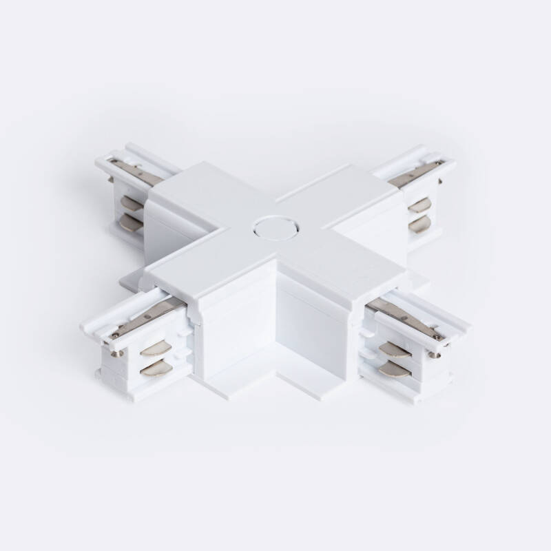 Afbeelding van Connector Type X voor Borgia Inbouw Driefasige Aluminium Rail