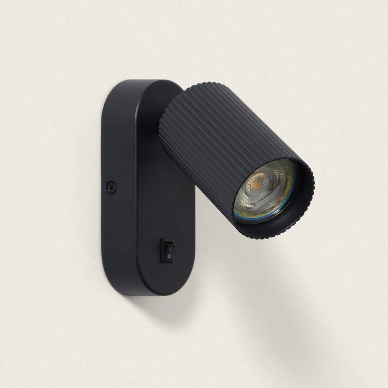 Image of Aritz 1 Spotlight Aluminium Wall Lamp Image of Aritz 1 Spotlight Aluminium Wall Lamp