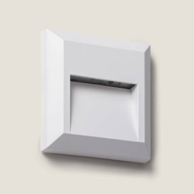 Edulis Square Surface Mounted LED Wall Light