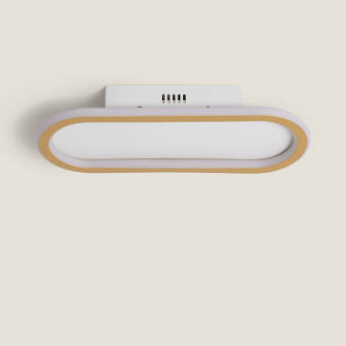 Plafoniera LED 20W Alluminio Gold Renoir