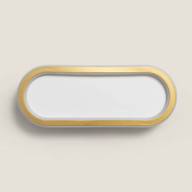 Image of 20W Gold Renoir Aluminium LED Ceiling Lamp