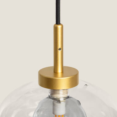 Bild von Pendelleuchte Aluminium Hassi